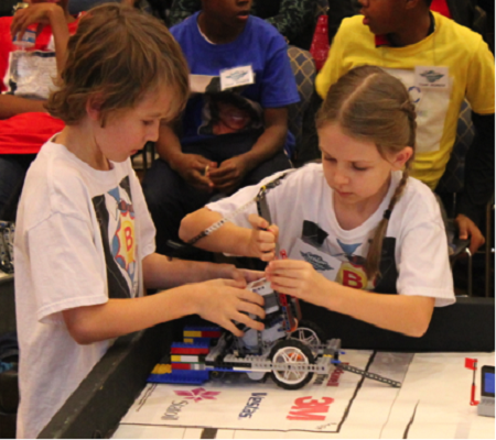 <span style="font-size:10px"> Students from Georgia Tech's Summer 2013 STEM Program </span>