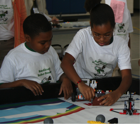 <span style="font-size:10px"> Students from Georgia Tech's Summer 2013 STEM Program </span>